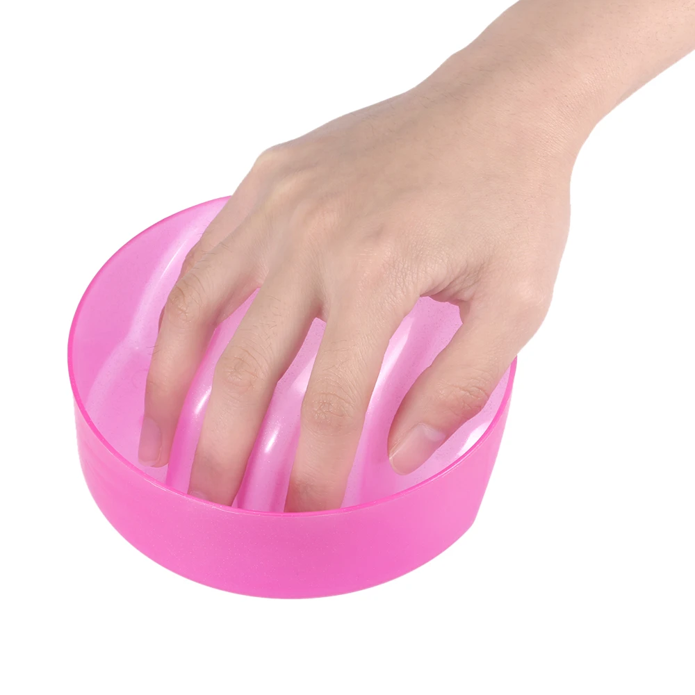 

Hand Wash Remover Soak Off Nail Art Bowl Nail Tips Wash Cuticle Dead Skin Soften Nail Soaker Removal Tray Salon Manicure Tool