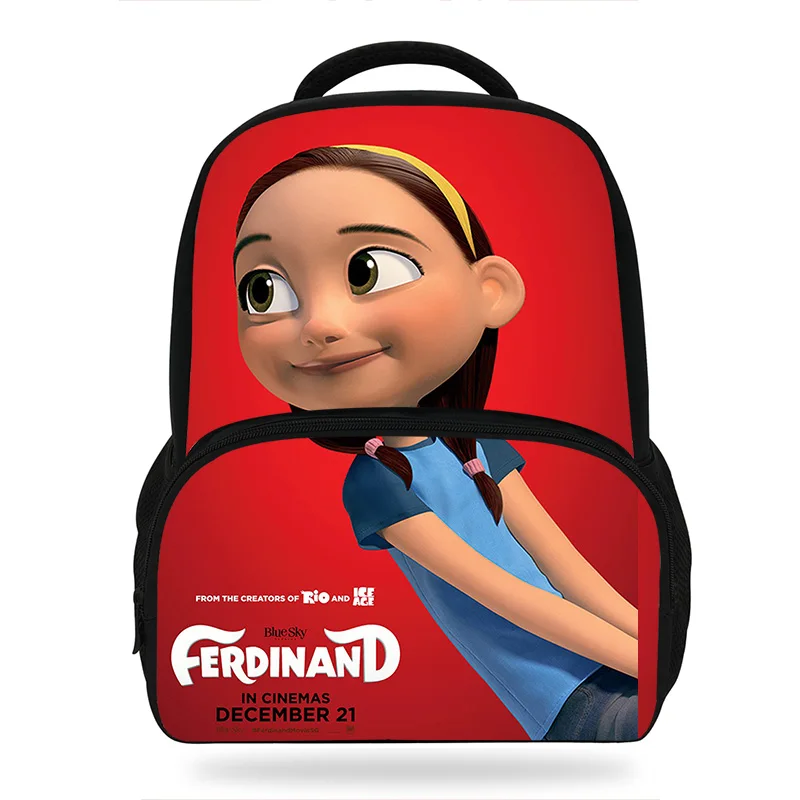 Детские рюкзаки с принтом Ferdinand школьные сумки для девочек подростков
