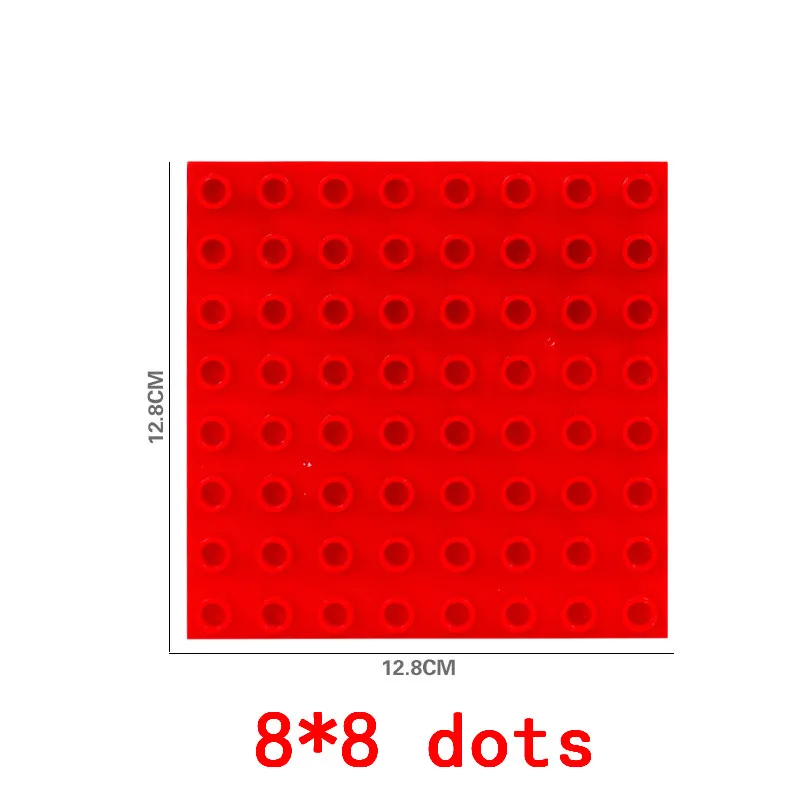 Новая Большая частица Diy строительное основание для блоков Совместимо с Duploed Baseplate кирпичи аксессуары детские подарочные игрушки для детей - Цвет: Blocks 1