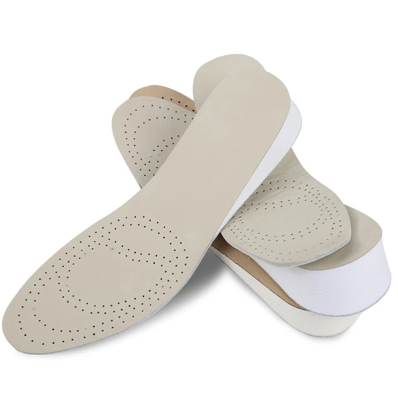 Стельки для увеличения роста для женщин и мужчин до 15 до 40 мм EVA стелька из коровьей кожи со вставками для обуви подушечки для ухода за ногами стелька из натуральной кожи