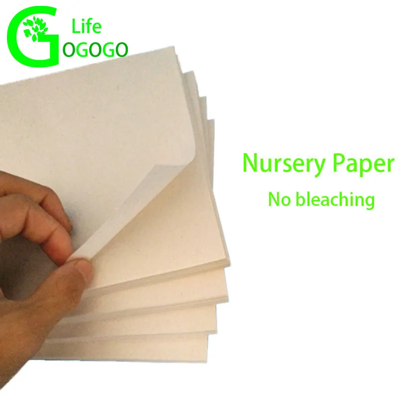 

50pcs 20*30CM Soilless Cultivation Nursery Paper Plant Vegetable Paper Seed Growing Paper Moisturizing Seedling for Tray Pots