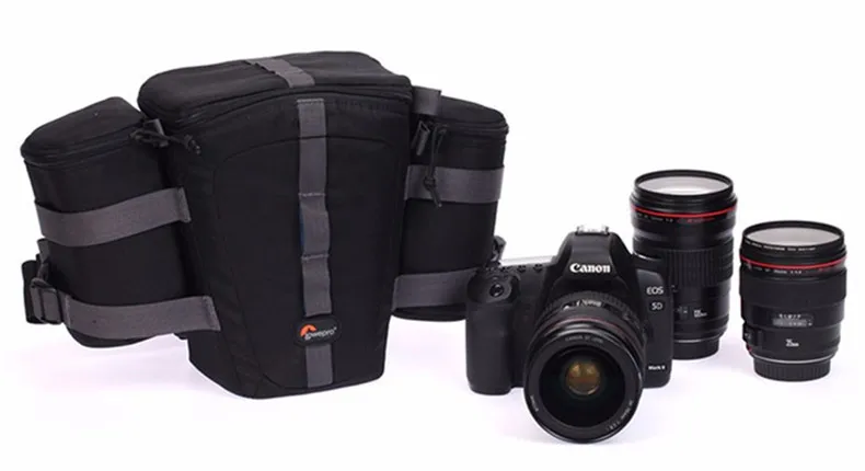 Lowepro Outback 100 для зеркальной однообъективной камеры Камера поясная сумка чехол поясной сумкой Камера сумка Outback 200 для цифровой зеркальной камеры Canon Nikon