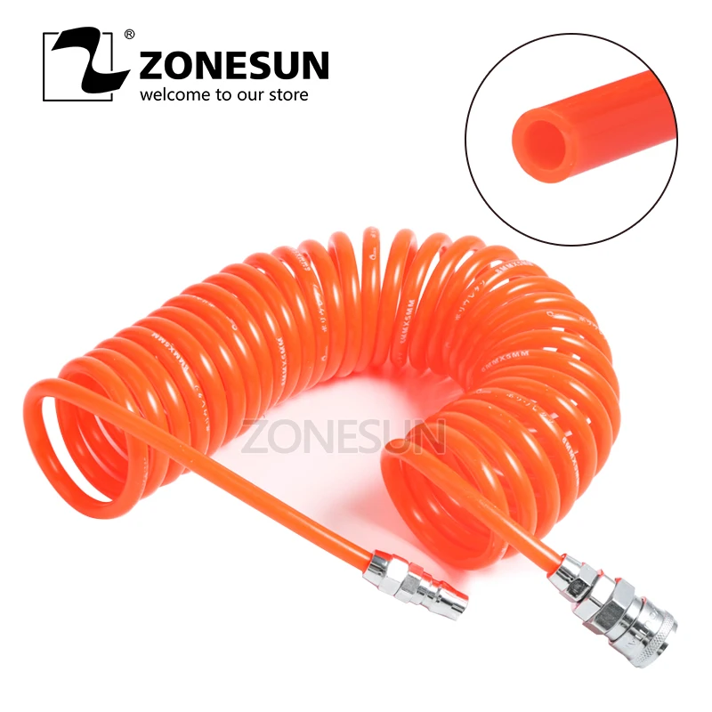Air pipes fitting sets red tube for air compressor air pipe connector