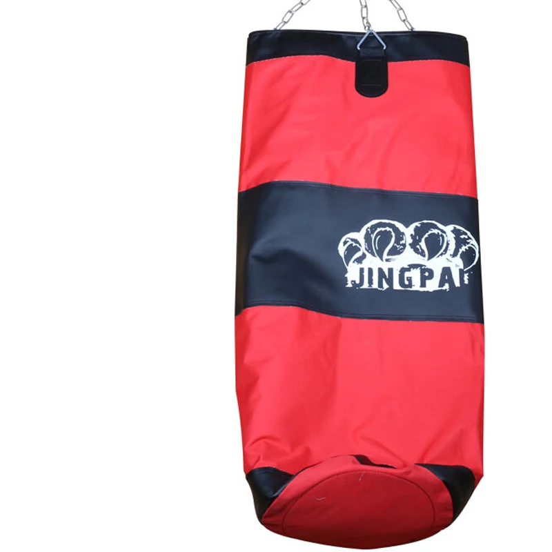 100 см красный/Камуфляж тренировочный Пробивной мешок для бокса/каратэ/бой/боевое искусство/Санда Ткань Оксфорд пустой мешок для песка boxe - Цвет: Red