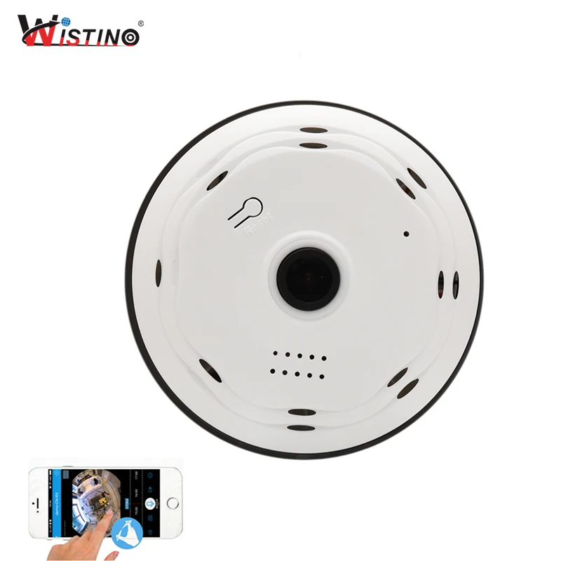 IP камера Wistino для системы видеонаблюдения рыбий глаз 960P Wi Fi|alarm smart|alarm ipalarm wireless |