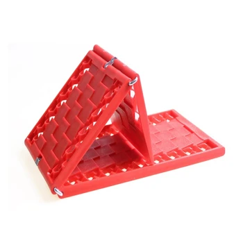

2pcs folding Car Tire Ladder Auto Traction Mat Snow Track Tire Grip Aid Rescue Recovery Car accessories