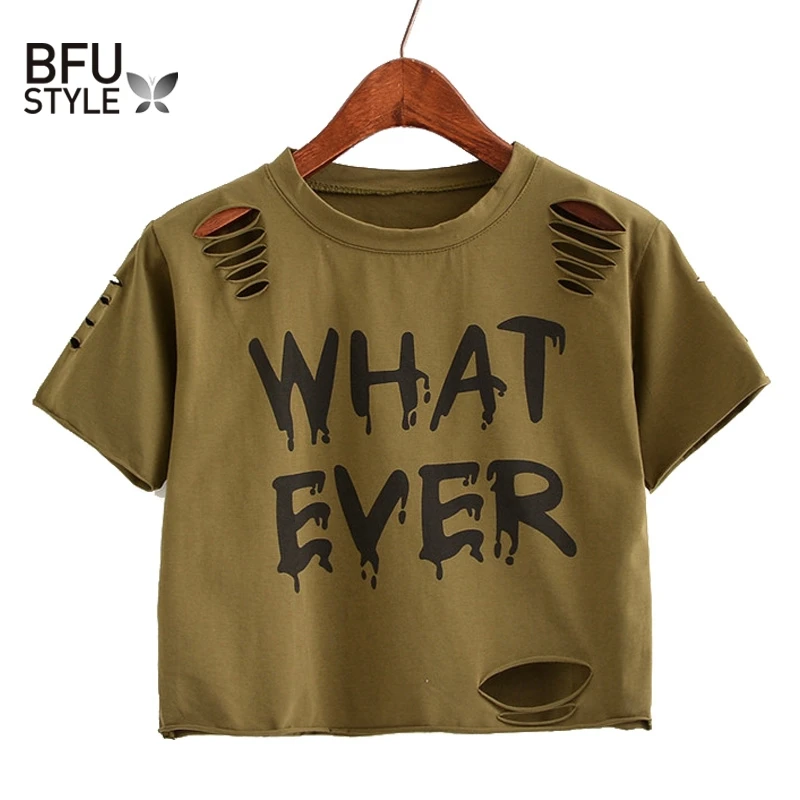 Mujeres dulce cosecha agujeros camiseta hip hop carta impresión casual o Masajeadores de cuello Camisetas Tees moda negro lindo streetwear tops camisetas Mujeres dulce cosecha agujeros camiseta hip hop carta impresión casual o Masajeadores de cuello Camisetas Tees moda negro lindo streetwear tops camisetas