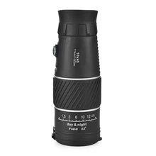 Ручной 10x40 Монокуляры HD водонепроницаемый Монокуляр FMC телескоп с компасом для пеших прогулок и охоты кемпинг инструменты