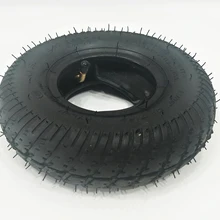 2,80/2,50-4 шина+ внутренняя изогнутая труба клапан газовый электрический скутер велосипед D