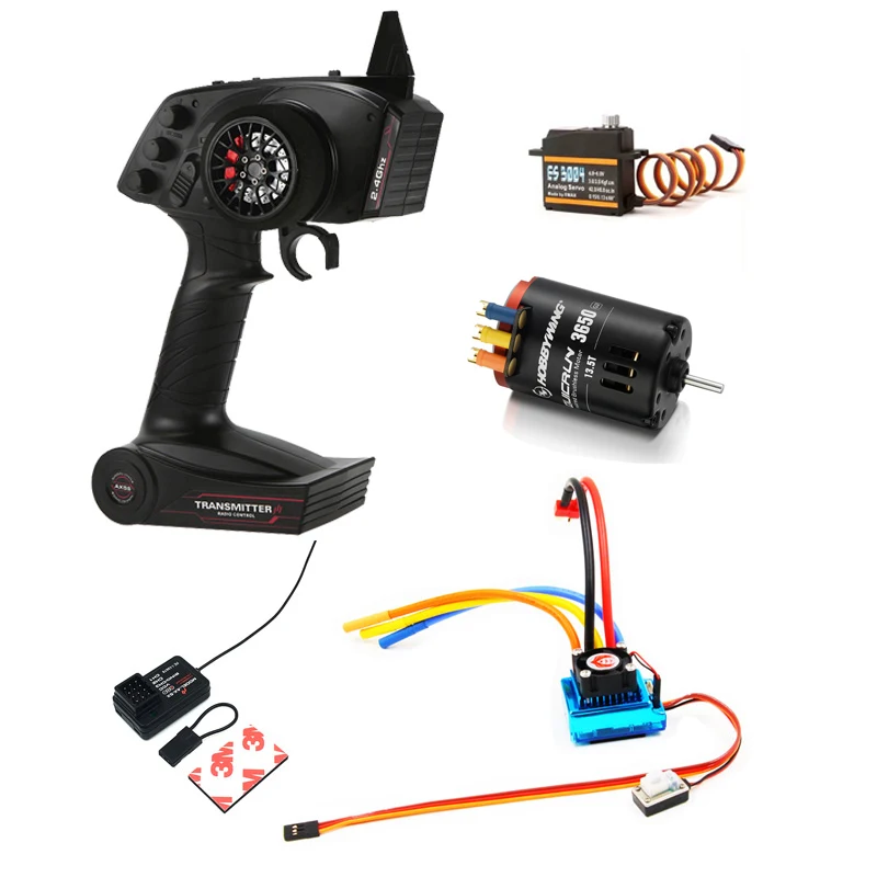 Бесщеточная модернизация RC WLtoys 1/18 бесщеточная 3650 сенсорный металлический