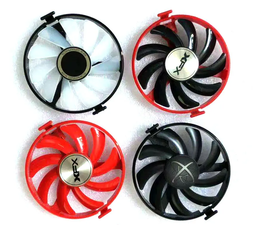 Original for XFX RX470 RX480 RX 570 RX580 Graphics card cooling fan FONSONING (1 pcs)