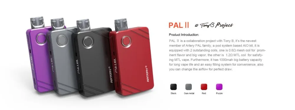Artery PAL II 1000mAh Kit