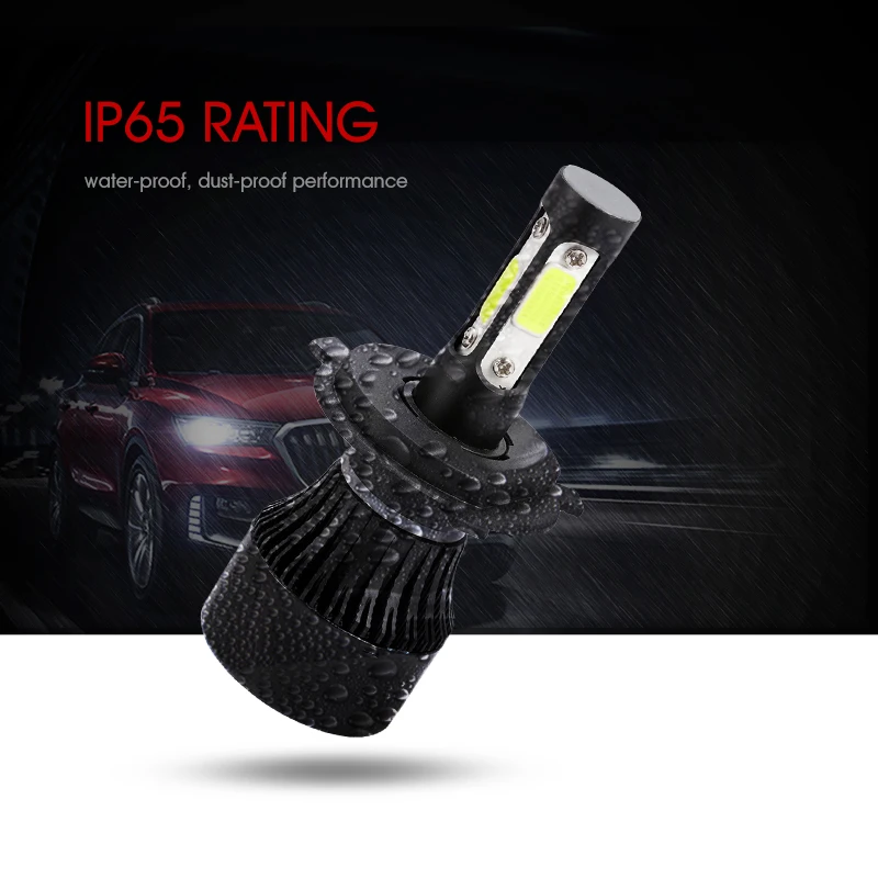 X7 H7 светодиодные фары для автомобиля COB Chips Li Ho auto 12 v 24 100 W 10000lm H4 H11 долгий срок