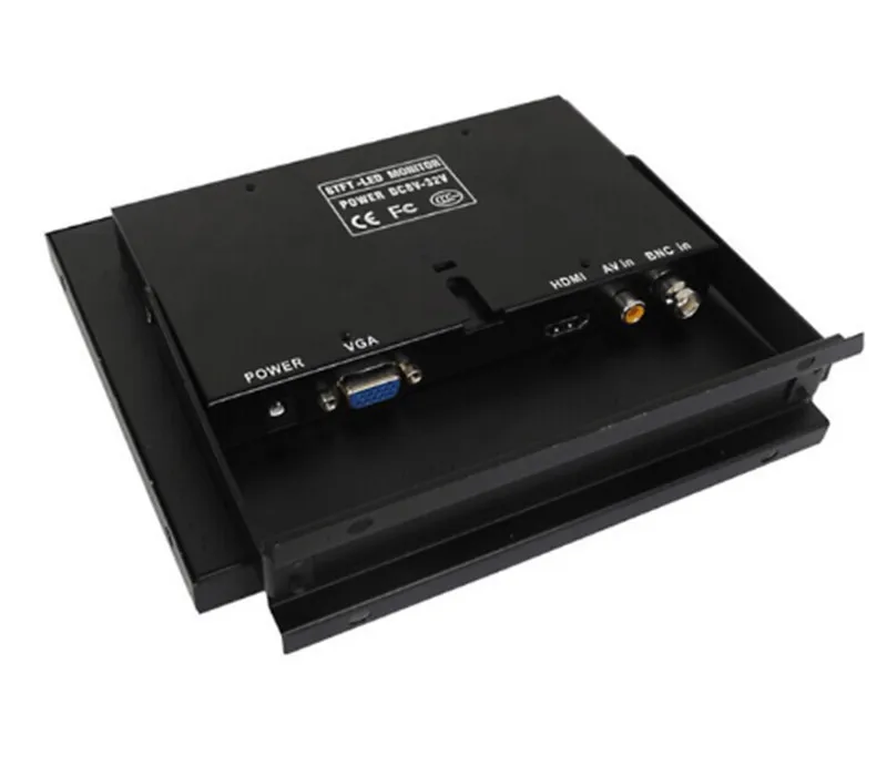 8 Inch HDMI VGA BNC AV Input TFT Monitor For CCTV Camera