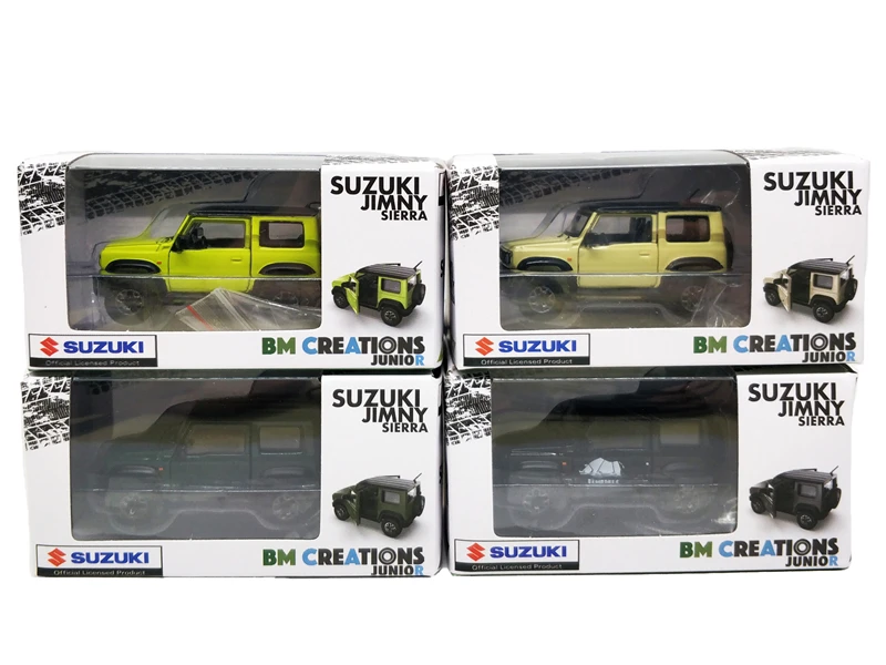 1: 64 BM творения Suzuki Jimny(JB74) правый руль литой модельный автомобиль