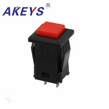 

15PCS PS-429 red square head self-locking switch electrical plastic switch PS-03 DC 12V 0.5A Current switch
