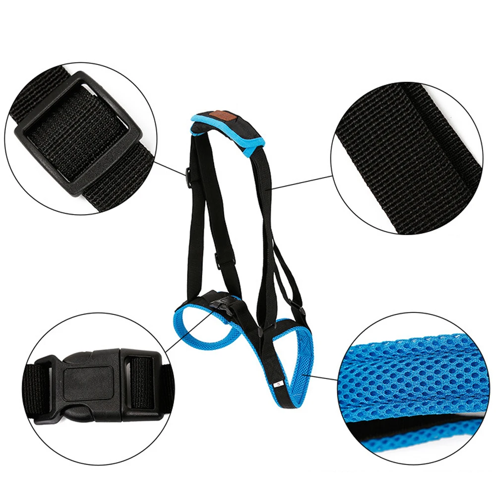 New Pet Leg Straps Walking Bracket Dog Leg Belts Hind Legs Support Harness with Assist Sling for Old Injured Dogs