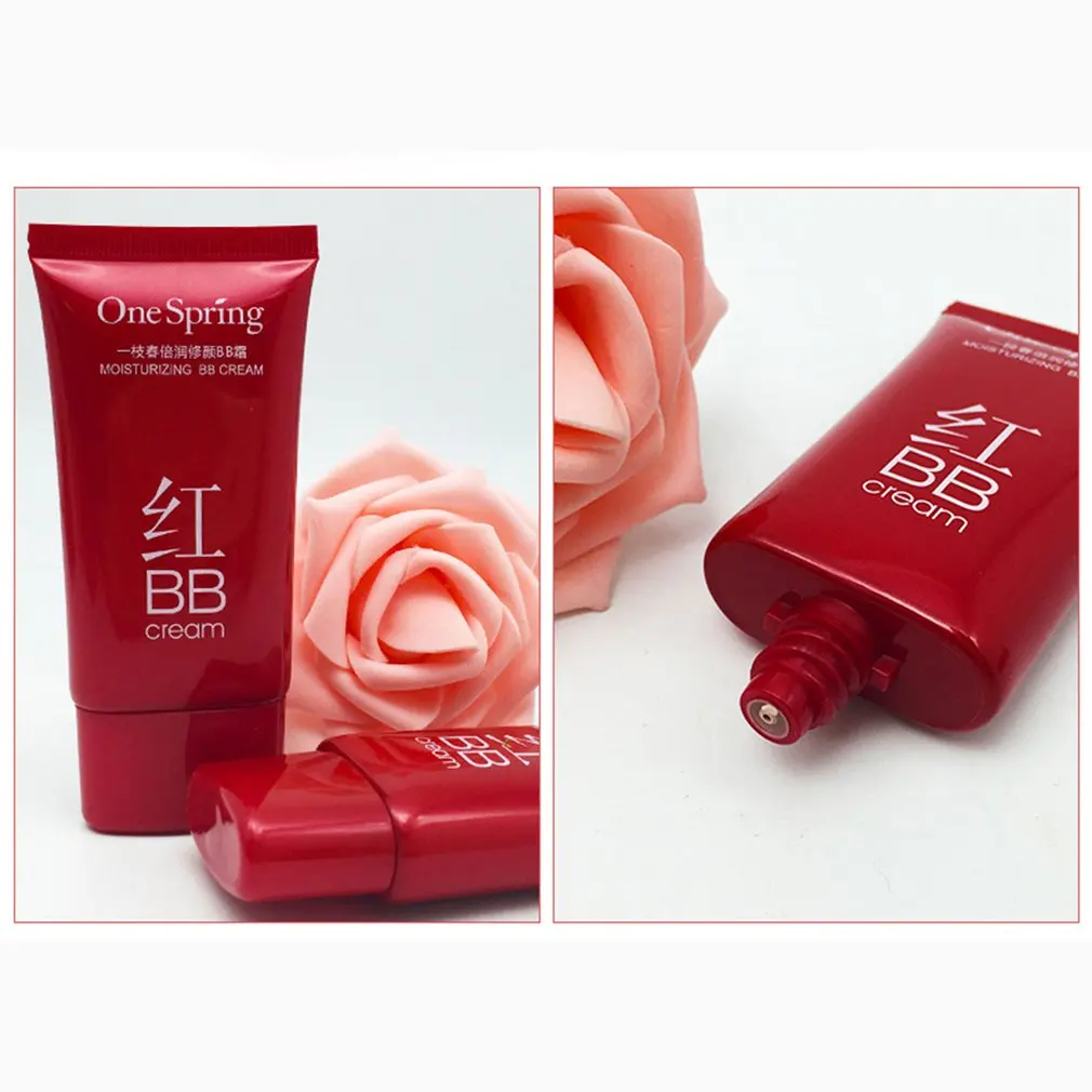 

BB Cream Base Makeup Concealer Moisturizer Cosmetics Face Foundation Makeup BB Cream Women's Cosmetics Gift