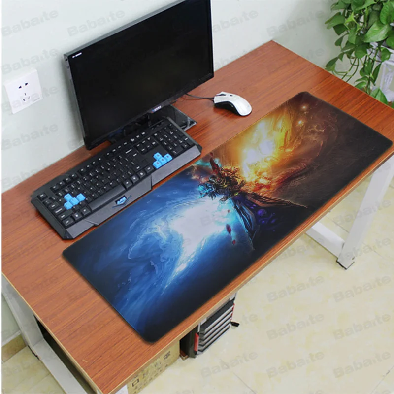 Babaite заказной кожи Illidan большой коврик для мыши PC компьютерный коврик большой коврик для мыши клавиатуры коврик