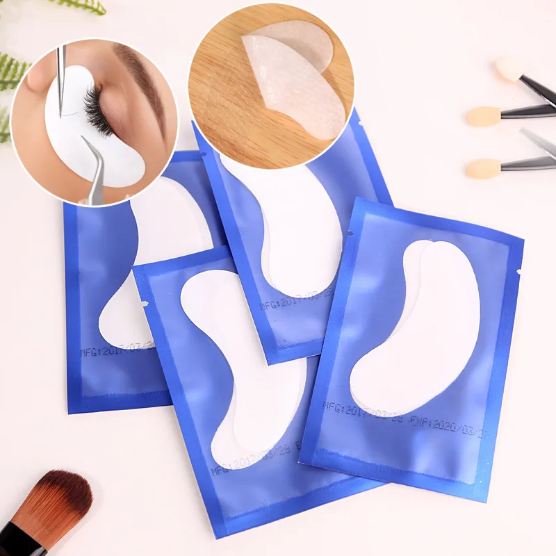 Wholesale Patches Eyelash Under Eye Pads Lash Extension Paper Tips Sticker Wraps Make Up Tools | Красота и здоровье