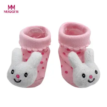 

Baby Socks Cartoon Newborn Baby Girls Boys Anti-Slip Socks Slipper Shoes Boots Slippers Boots Unisex Boy Girl Socks Sole