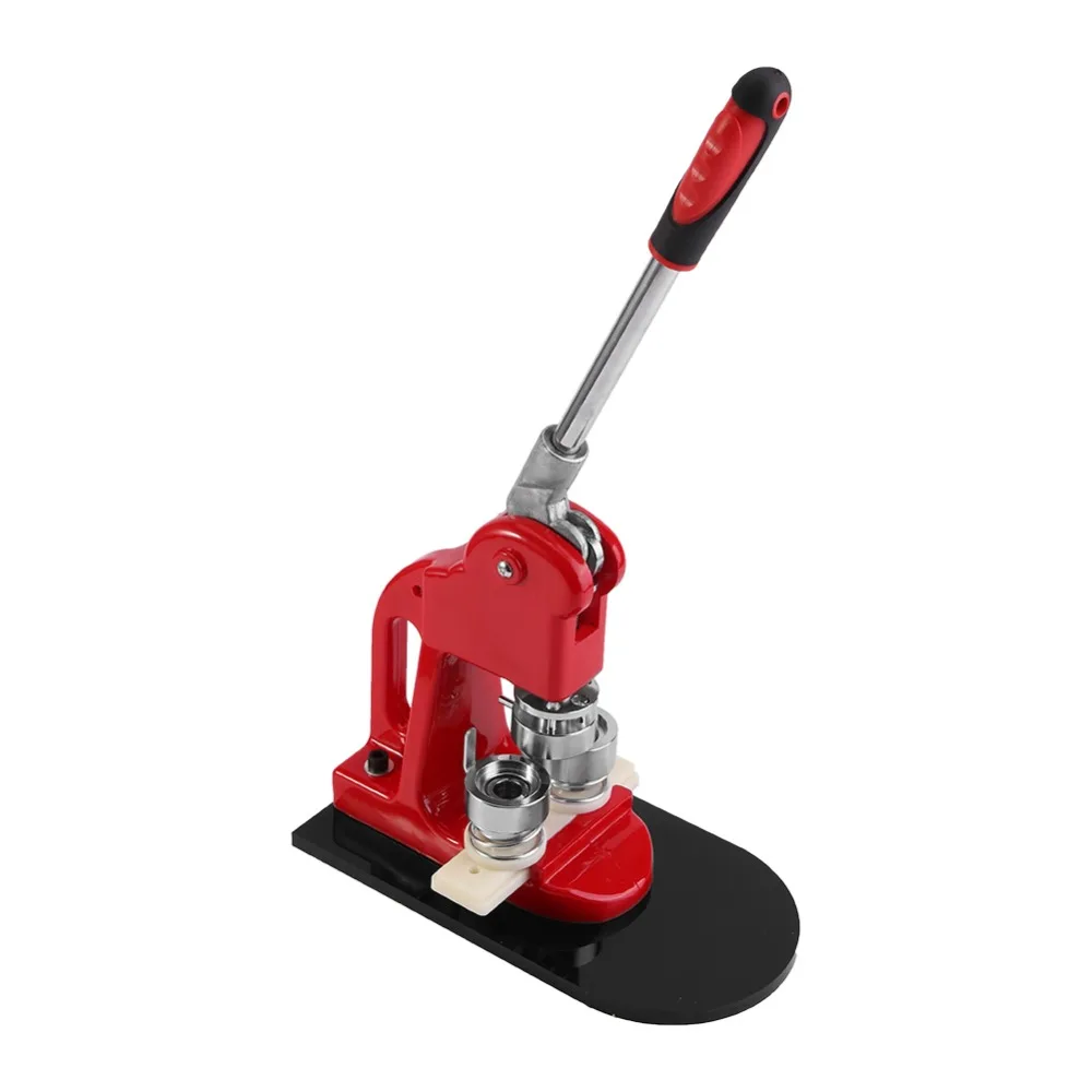 US $61.97 25cm Button Maker Badge Punch Press Maker Machine With 1000 Circle Button Parts Circle Cutter With Screws Dowels And Hex Keys