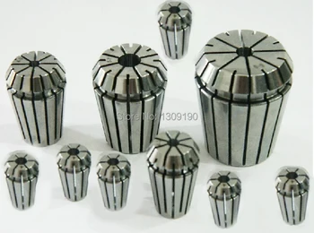 

ER11 10Pcs Spring Collet Set For CNC milling lathe tool