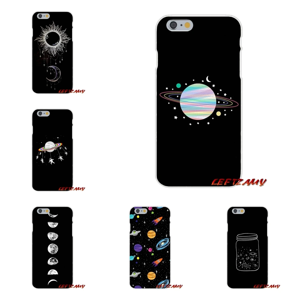 

For Motorola Moto G LG Spirit G2 G3 Mini G4 G5 K4 K7 K8 K10 V10 V20 V30 Space Love Sun And Moon Star drawing Mobile Phone Covers