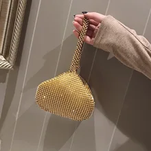 Новинка, женская сумка с бриллиантами, вечерние сумки для женщин, женская модная Блестящая Сумочка, темпераментные сумки, черные, золотые, серебряные