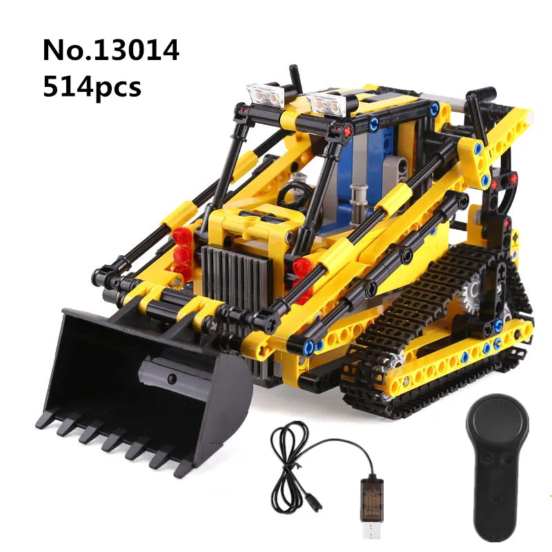 

Legoing Technic Engineering Series The Load Cars Set 514pcs Building Blocks Brick Remote Control Car Toys For Children Boys Gift