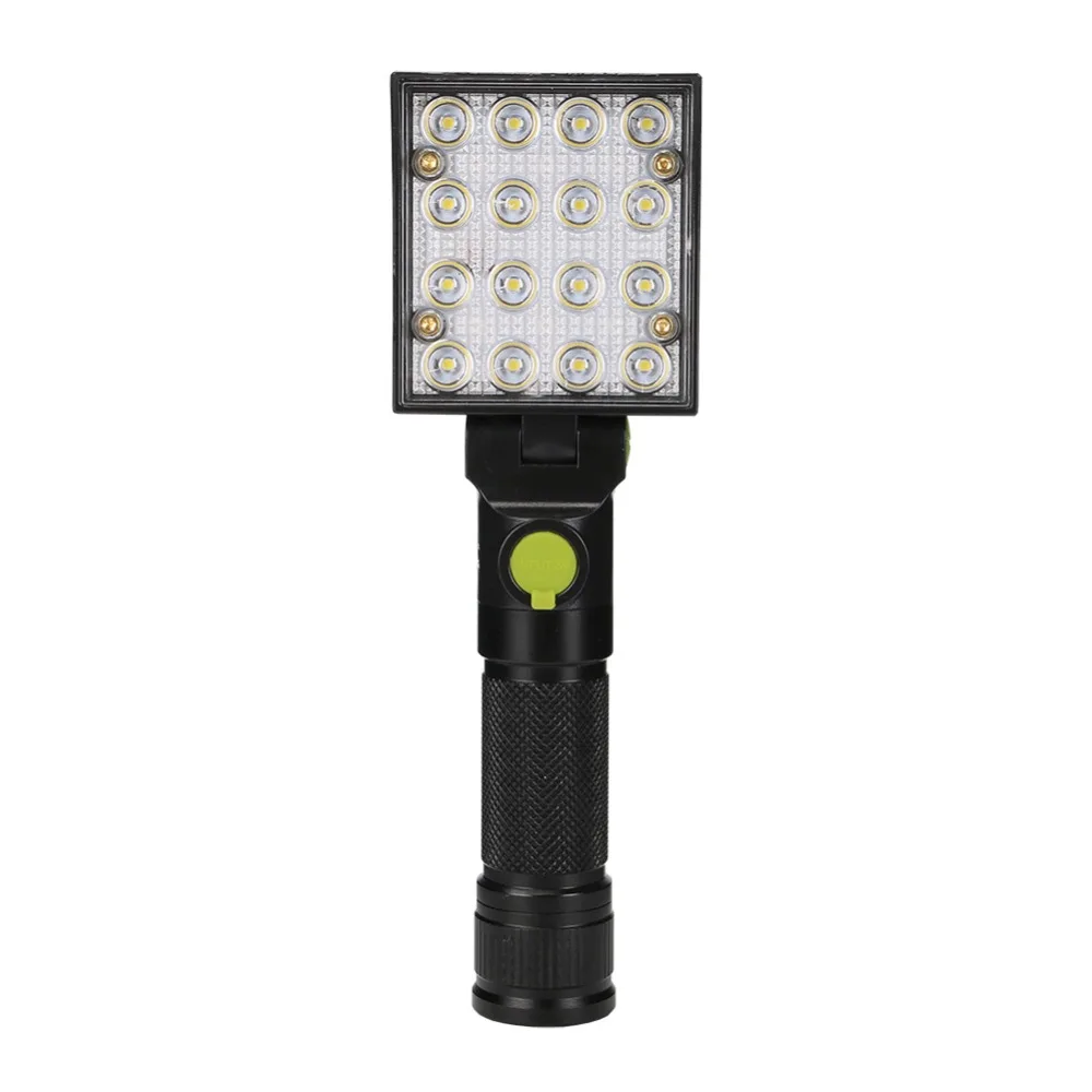 16-LEDs-Flashlights-2in1-Working-Torch-4-Modes-18650-Flashlight-with-Strong-Magnet-Hook-Tent-Camping-Lamp-Car-Repair-Work-Light4