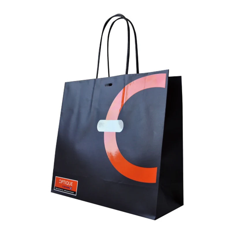 white kraft paper bag