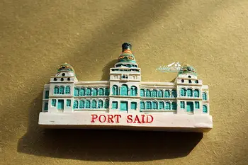 

PORT SAID, Egypt Tourist Travel Souvenir 3D Resin Decorative Fridge Magnet Craft