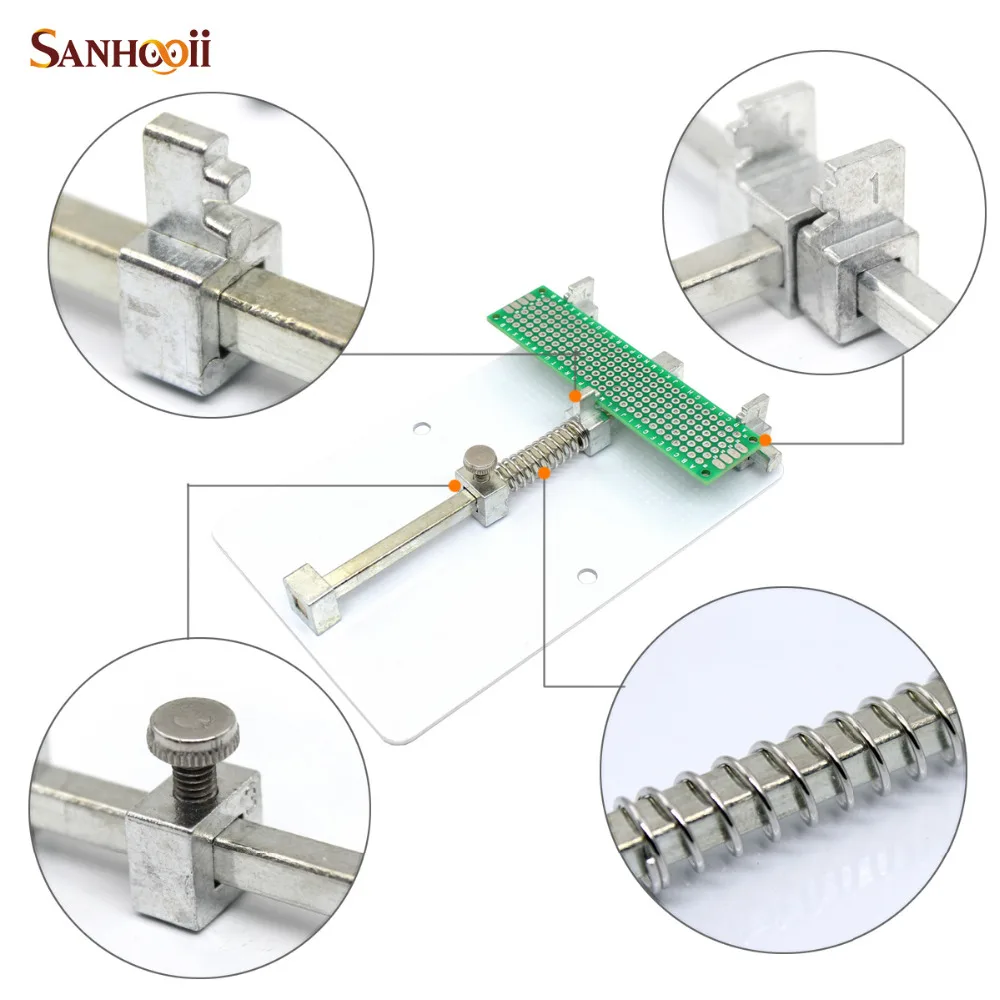 SANHOOII металлический держатель печатной платы для мобильного телефона, приспособления для обслуживания платформы, инструмент для ремонта рабочей станции