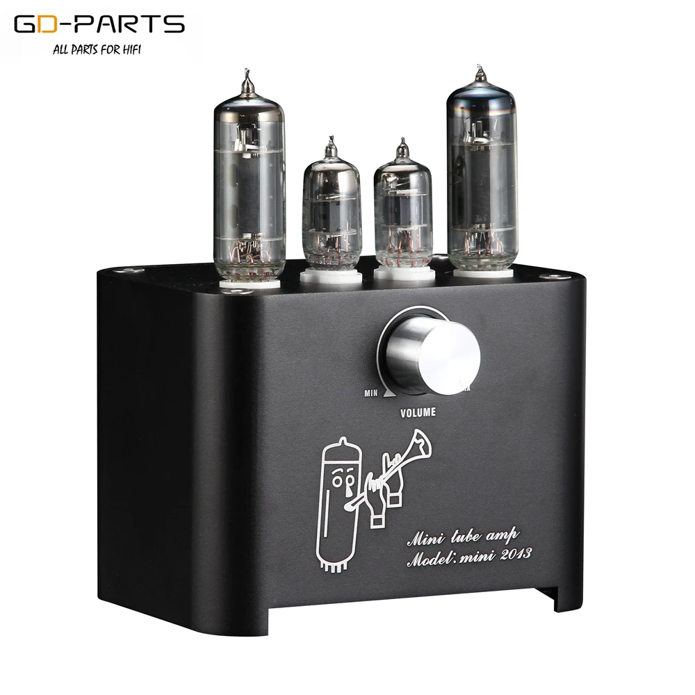 Новый вакуумный трубный усилитель APPJ Mini2013 6J1 6P1 Hifi аудио стерео Настольный
