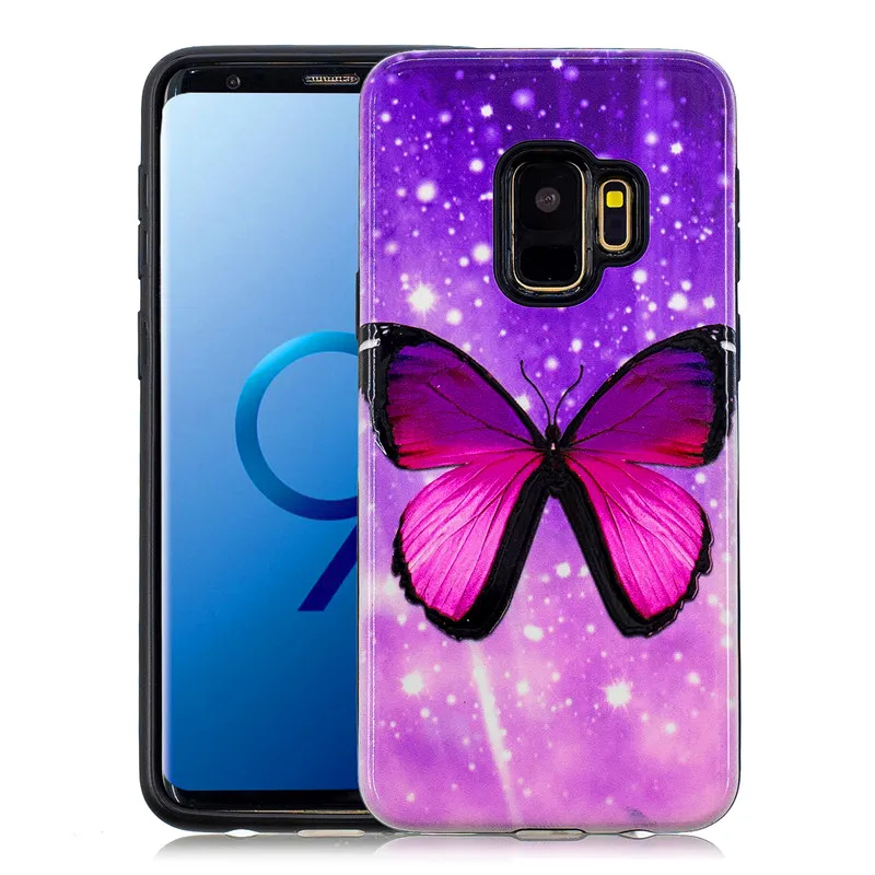 

SuliCase 3D Relief Case For Samsung S9 TPU+PC Back Cover Protect Case for Samsung Galaxy S9 G960 G960F Cartoon Anime Phone Cases