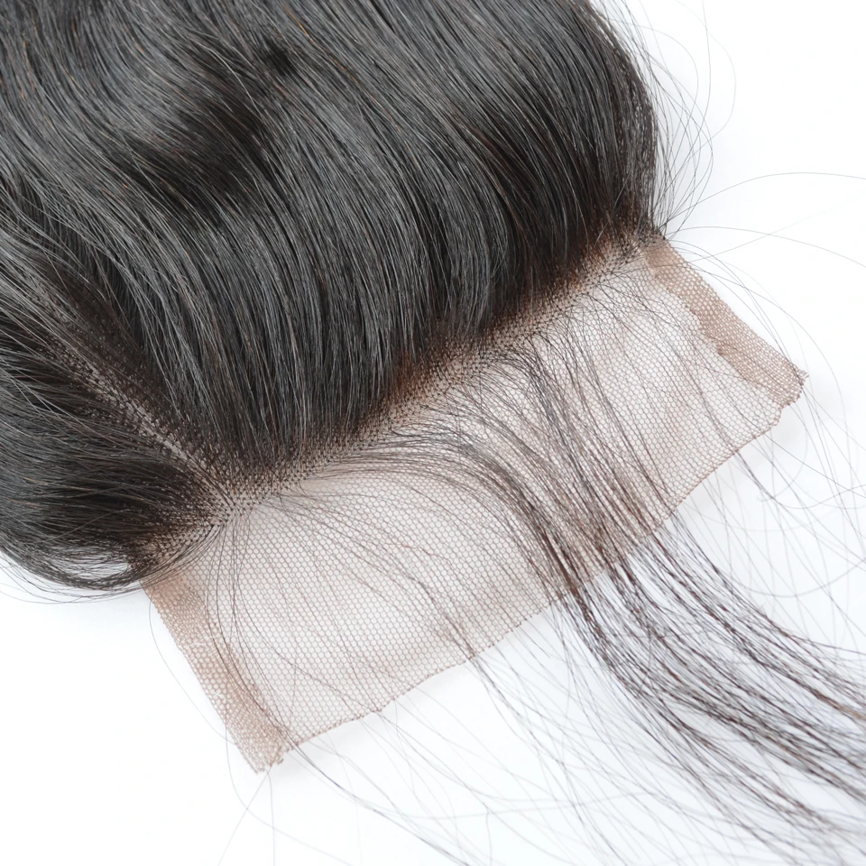 BAISI волосы перуанская волна волос 3 пучка с закрытием натуральные неокрашенные волосы человеческие волосы