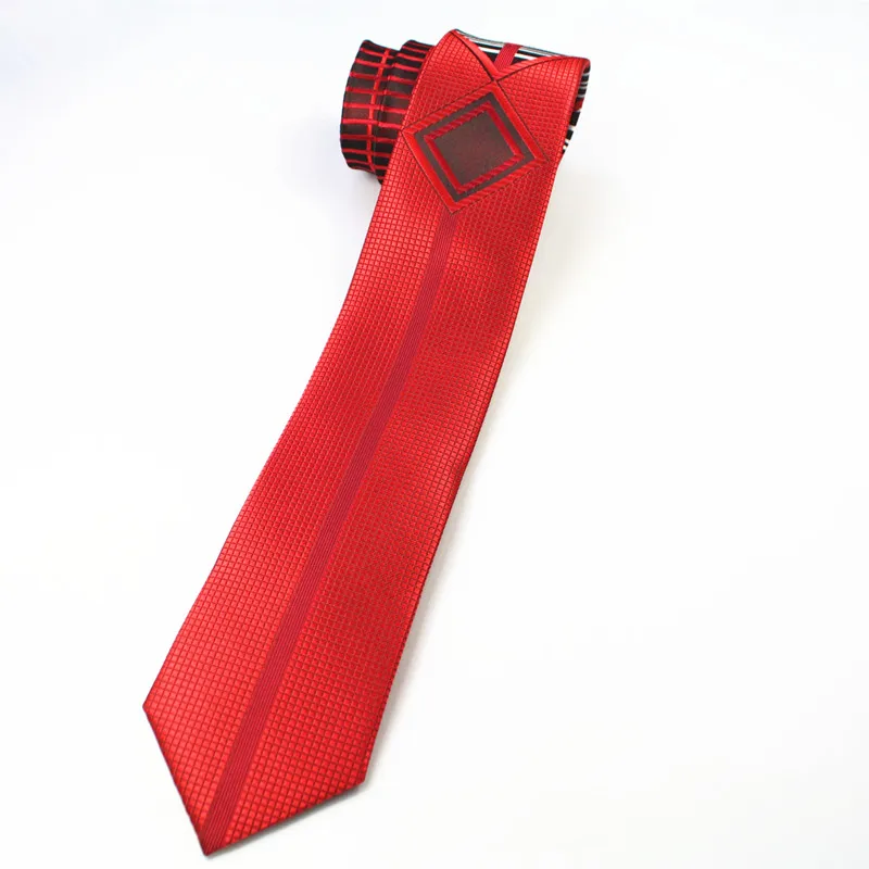 RBOCOTT узорчатые и Цветные Лоскутные тонкие галстуки модные новые Узкие галстуки для мужчин вечерние галстуки на шею 6 см - Цвет: 20
