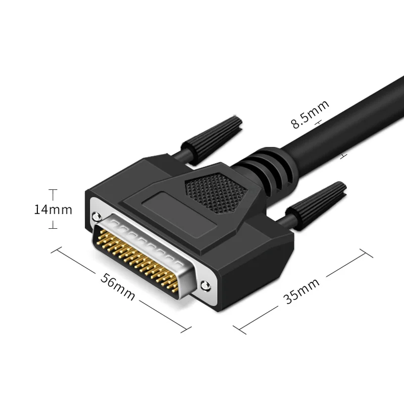 Linha de Porta Masculino de Extensão Paralela Lpt Feminino Cabo 1.5m 3m 5m Db44 Hdb44 44 Pin p - Image 4