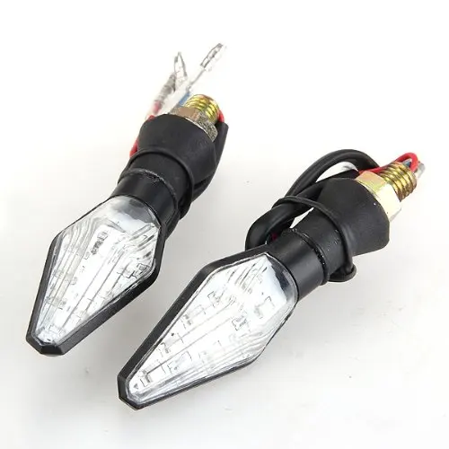Распродажа 2 шт. светильник для мотоцикла 12 светодиодный SMD 3528 DC 12V сигнал поворота