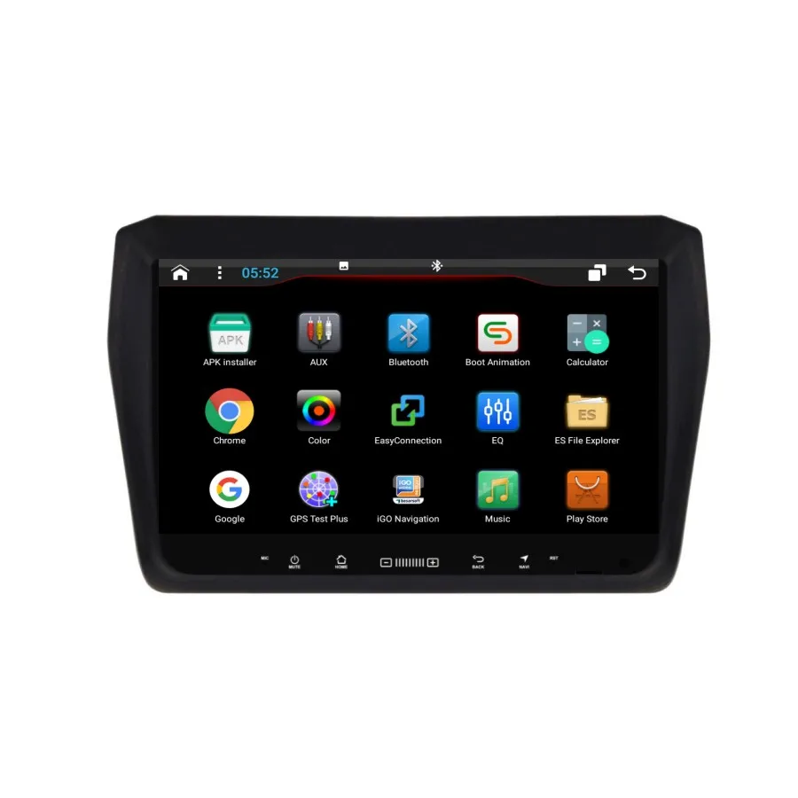 

OTOJETA DSP stereo carplay android 8.1.2 car radio for 2017 Suzuki SWIFT Gps navigation ips screen video player tape recorder