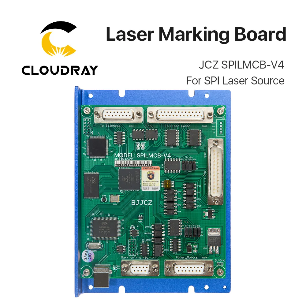 Лазерная маркировочная машина Cloudray JCZ контроллер карты памяти/яркости для