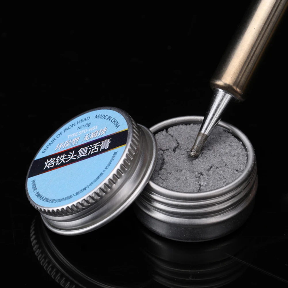 

Iron Tip Refresher Resurrection Ointment Oxide Effective Electrical Soldering Clean Nozzles Paste Practical Solder Cream