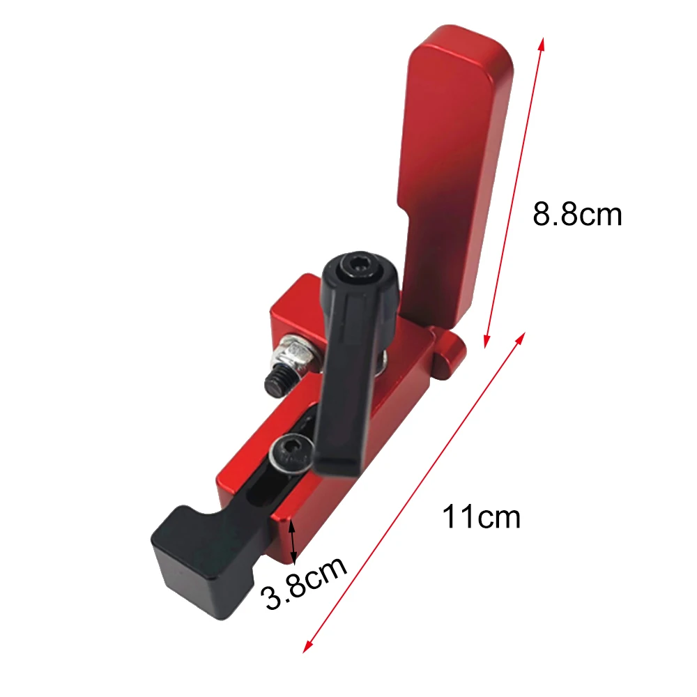 Деревообработка деревянный ограничитель DIY инструмент стандартный направляющая для резки стоппер Деревообработка позиционный