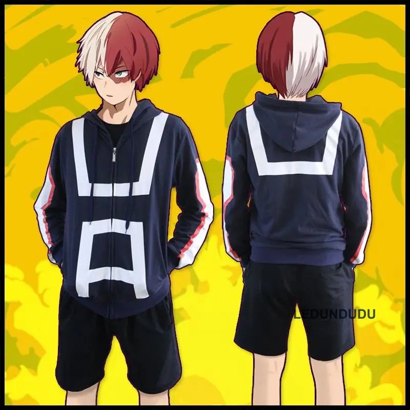 Boku no Hero Academy Todoroki Shoto пальто мой герой Academy для мужчин карнавальный костюм куртки для весны и осени Большие размеры