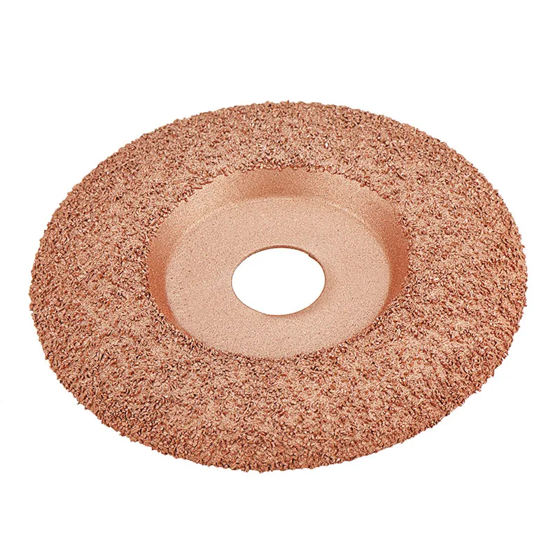 New 4-1/2 Inch Tungsten Carbide Coating Wood Carving Disc Shaping Disc for Angle Grinder