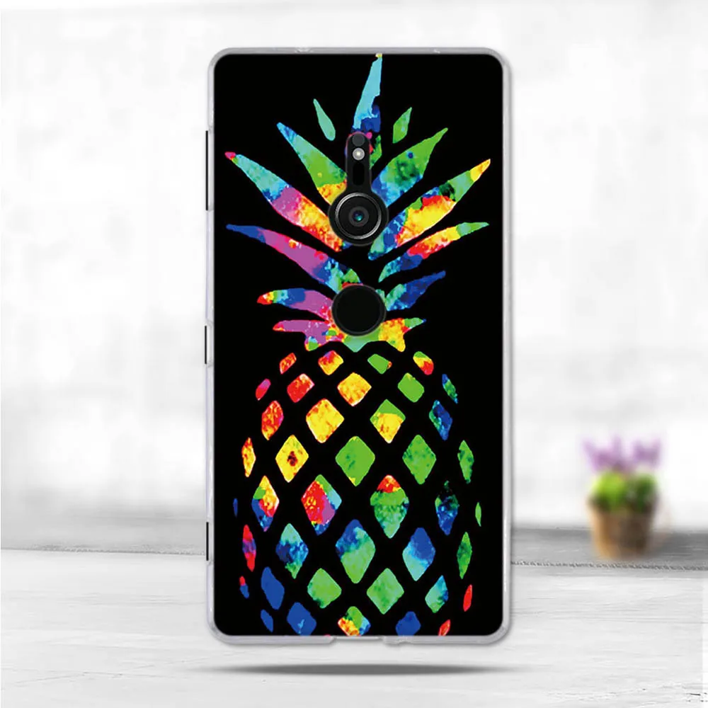 Чехлы 5 7 дюйма для Sony Xperia XZ2 чехол силиконовый из ТПУ XZ 2 чехол|Бамперы| |