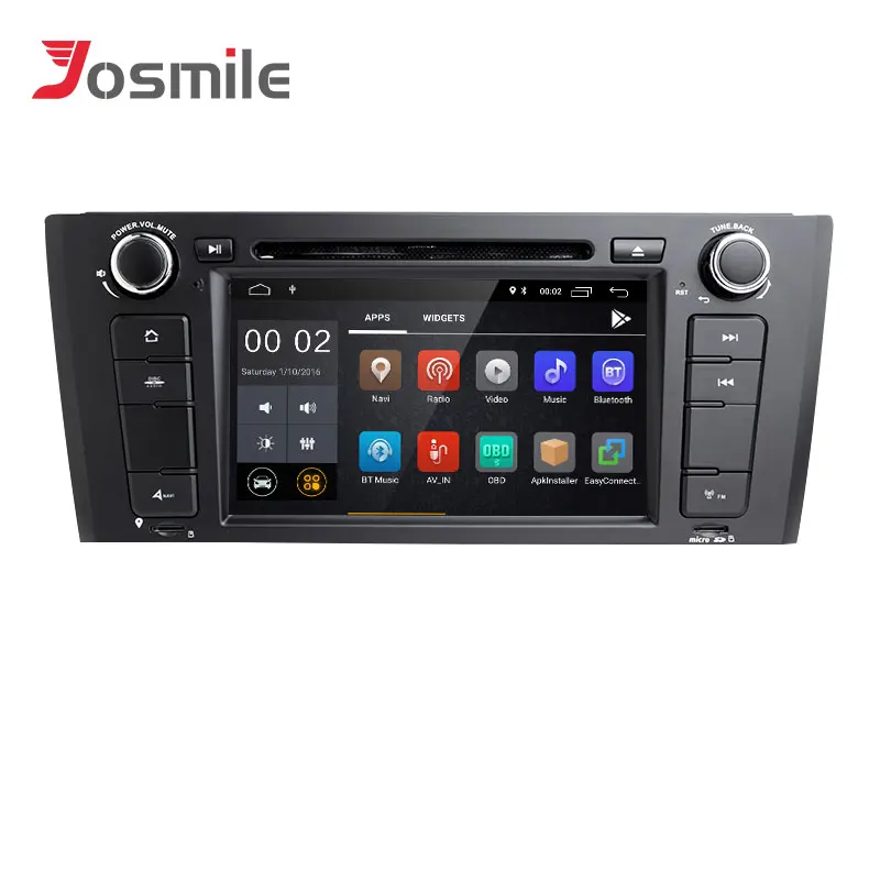 Josmile автомобильный мультимедийный плеер 2 Din Android 8 1 для BMW E87 серии E88 E82 E81 I20 D