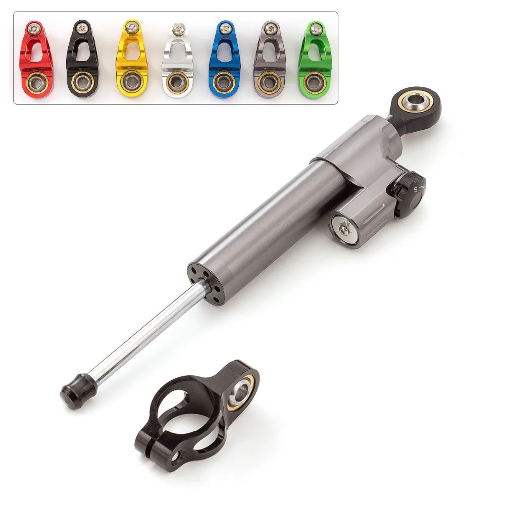 FX CNC Universal Aluminum Motorcycle Damper Steering Stabilize Safety Control For Yamaha MT09 MT07 YZF R1