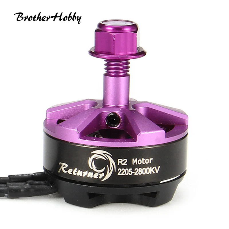 Безщеточный мотор BrotherHobby Returner R2 2205 2300KV 2600KV 2800KV 3-4S для гонок 180 210 220 250 | Игрушки и